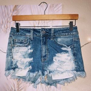 American Eagle Distressed Shorts